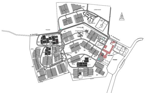Lageplan Parkfriedhof