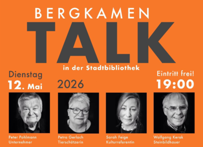 Plakat Bergkamen Talk