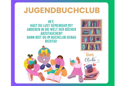 Plakat Jugendbuchclub
