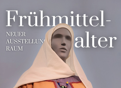 Plakat Stadtmuseum Frauen im Frühmittelalter