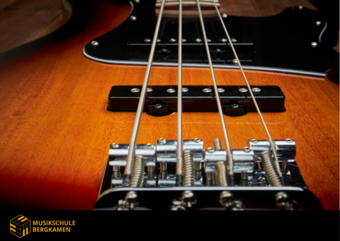 Frontansicht E-Bass