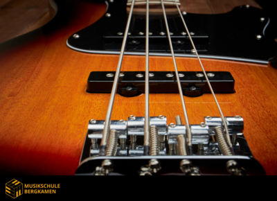 Frontansicht E-Bass