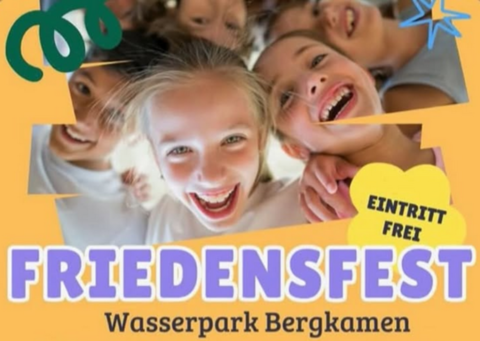 Poster Friedenfest im Wasserpark