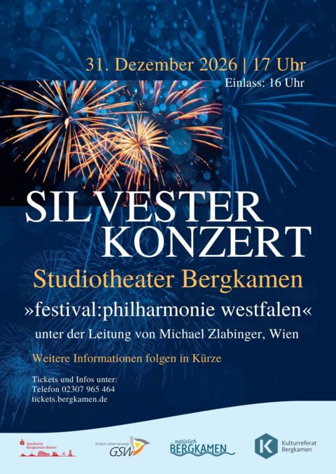 Silvesterkonzert-Poster