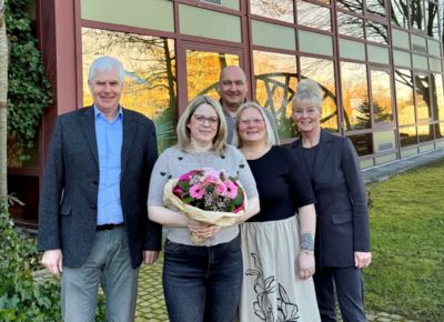 25 Jähriges Dienstjubiläum von Sarah Rotariu