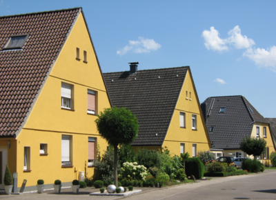 Häuser im Quartier Rünthe 1