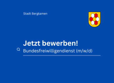 Stellenanzeige Bundesfreiwilligendienst bei der Feuerwehr