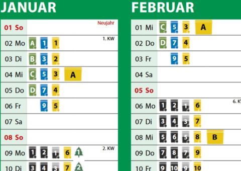 Bergkamener Abfallkalender 2023