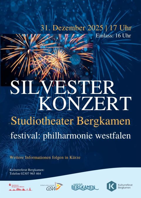 Plakat Silvesterkonzert 2025