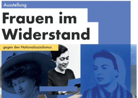 Plakat Ausstellung "Frauen im Widerstand"
