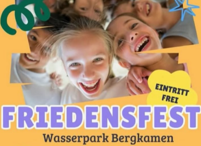 Poster Friedenfest im Wasserpark