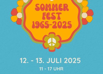 Plakat Sommerfest Stadtmuseum