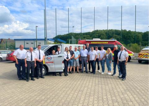 Übergabe Sponsorenfahrzeug an die Freiwillige Feuerwehr Bergkamen