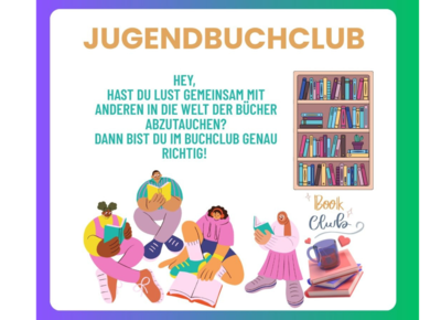 Plakat Jugendbuchclub