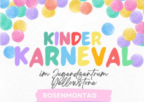 Poster Kinderkarneval