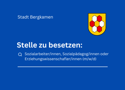 Stellenanzeige für den Sozialen Dienst