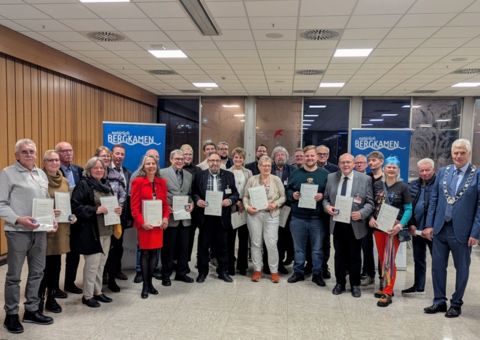 Ehrung Ehrenamt 2025 auf dem Bayer Gelände