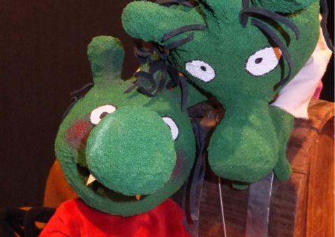Theaterpuppen der Olchis