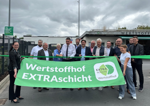 Eröffnung Wertstoffhof EXTRAschicht in Bergkamen