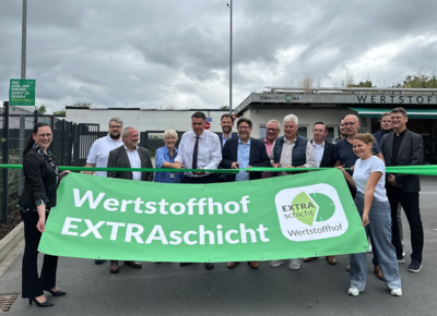 Eröffnung Wertstoffhof EXTRAschicht in Bergkamen