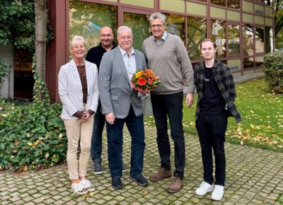 Andreas Kray feiert 40zig jähriges Dienstjubiläum
