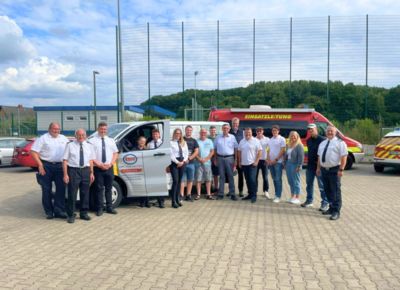 Übergabe Sponsorenfahrzeug an die Freiwillige Feuerwehr Bergkamen
