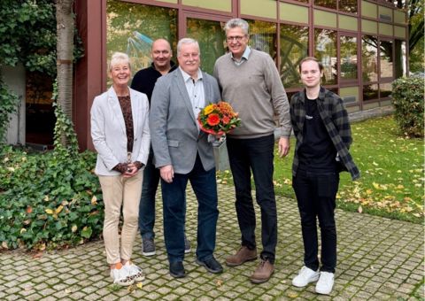 Andreas Kray feiert 40zig jähriges Dienstjubiläum