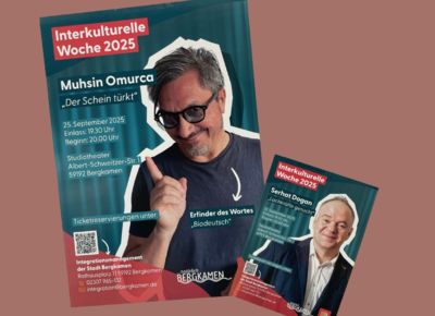 Plakat zur Interkulturellen Woche 2025