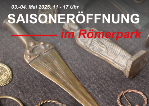 Plakat Saisoneröffnung im Römerpark