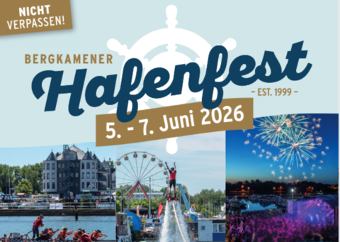 Poster Hafenfest Marina Rünthe