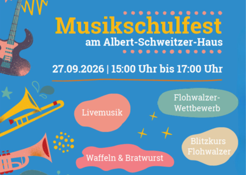 Poster Musikschulfest