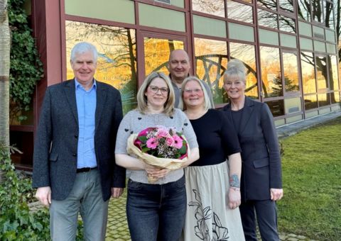 25 Jähriges Dienstjubiläum von Sarah Rotariu