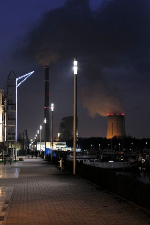 Lichtkunstwerk "Pulslicht"