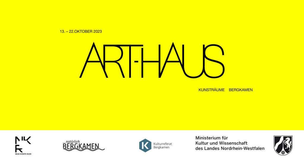 Kunstprojekt ARTHAUS Neue Künste Ruhr Stadt Bergkamen